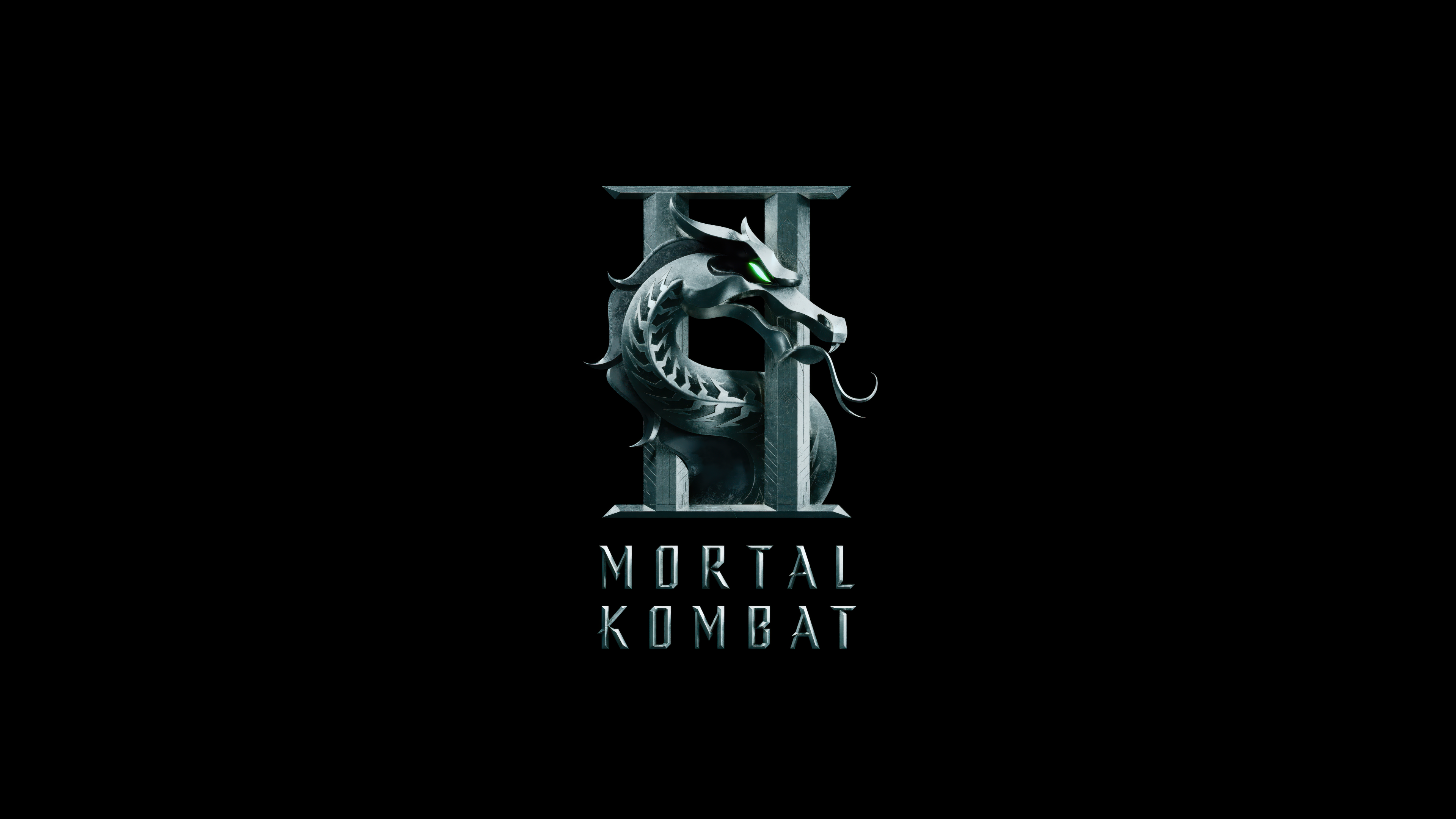 Cinematic 8K portrait of Scorpion from Mortal Kombat II.