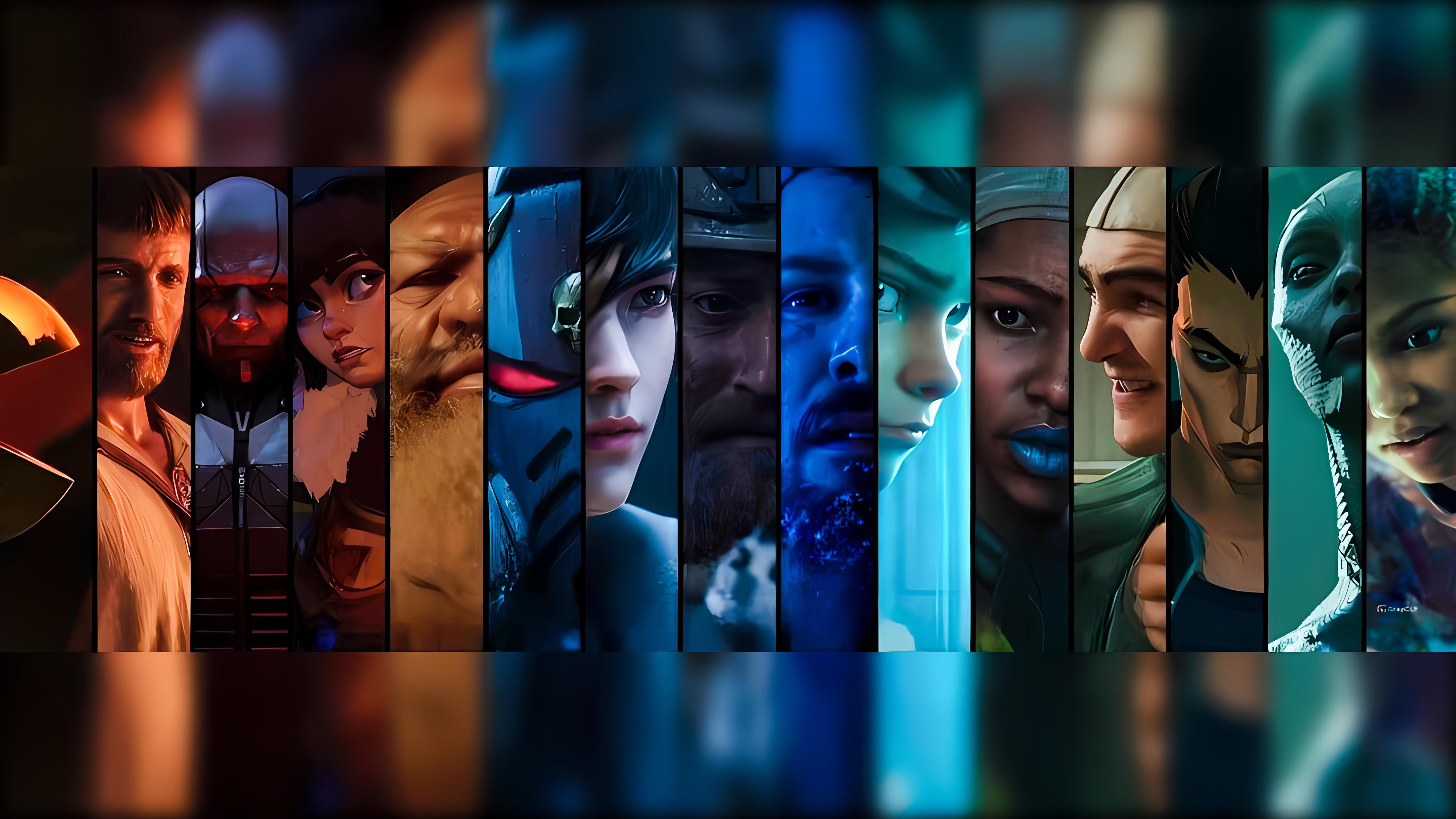 Detailed cinematic character art of an epic warrior, inspired by Amazon's Secret Level.
