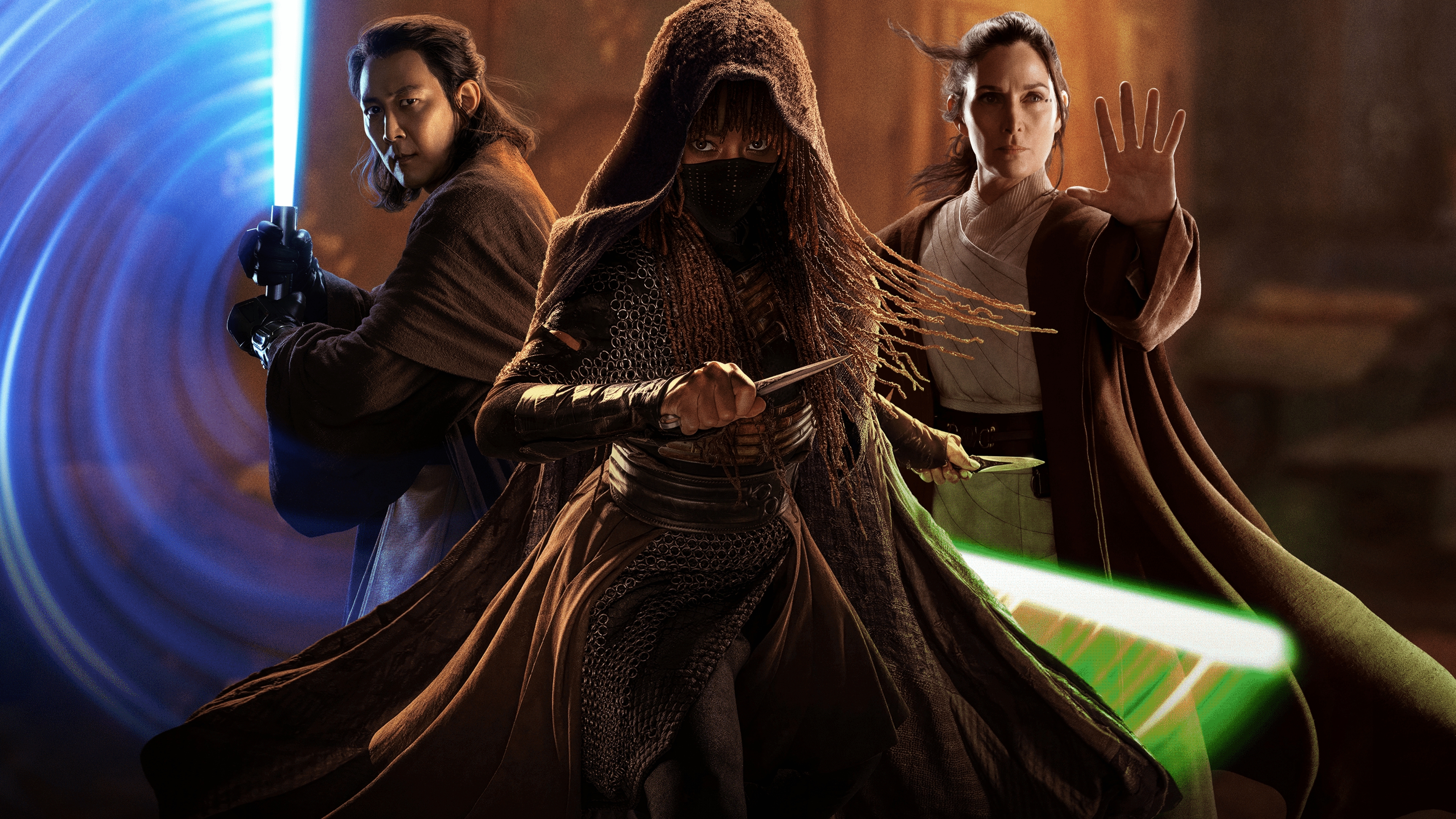 Master Sol and Osha from the Star Wars series The Acolyte
