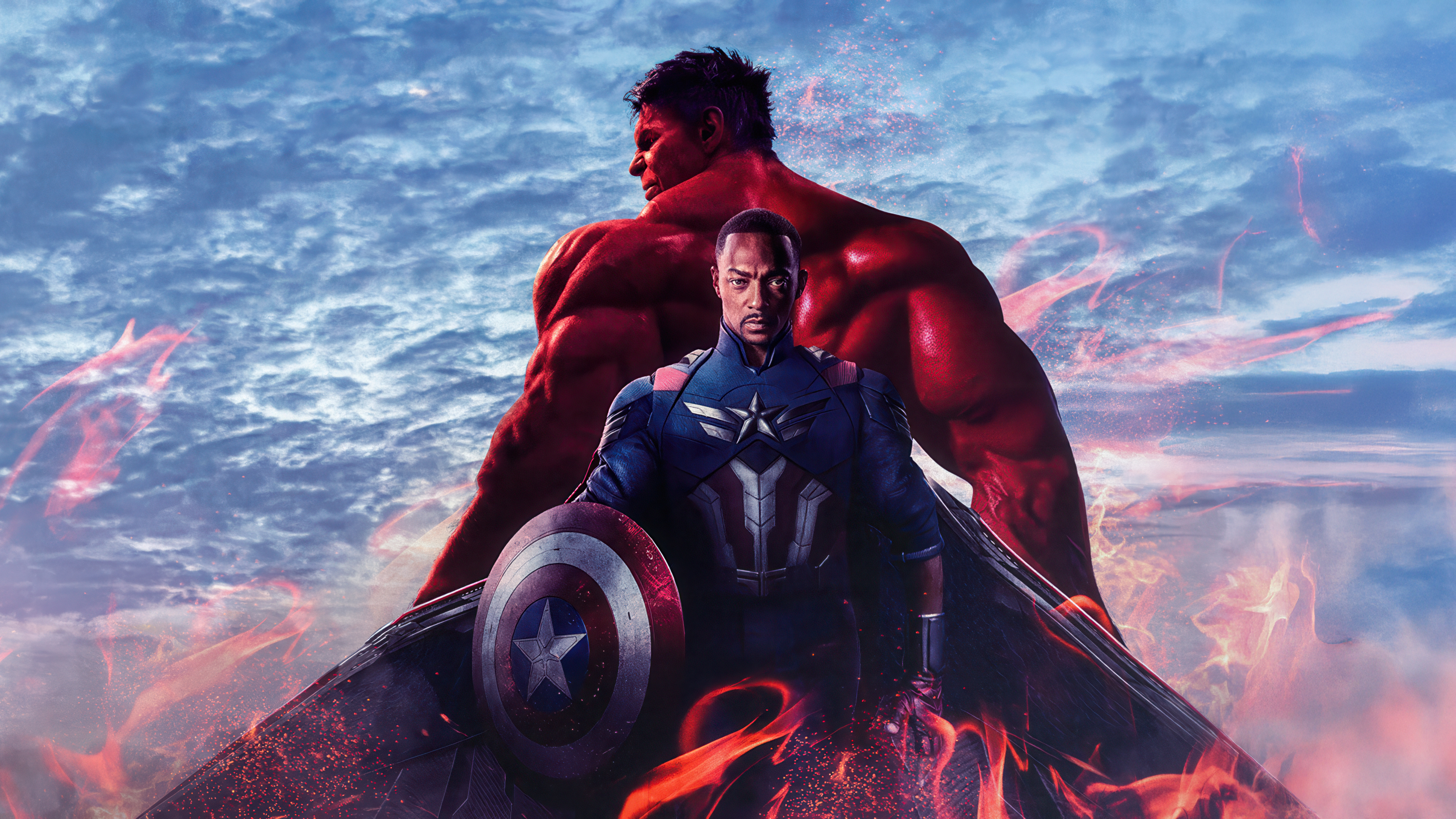 Thunderbolt Ross as Red Hulk from Captain America: Brave New World