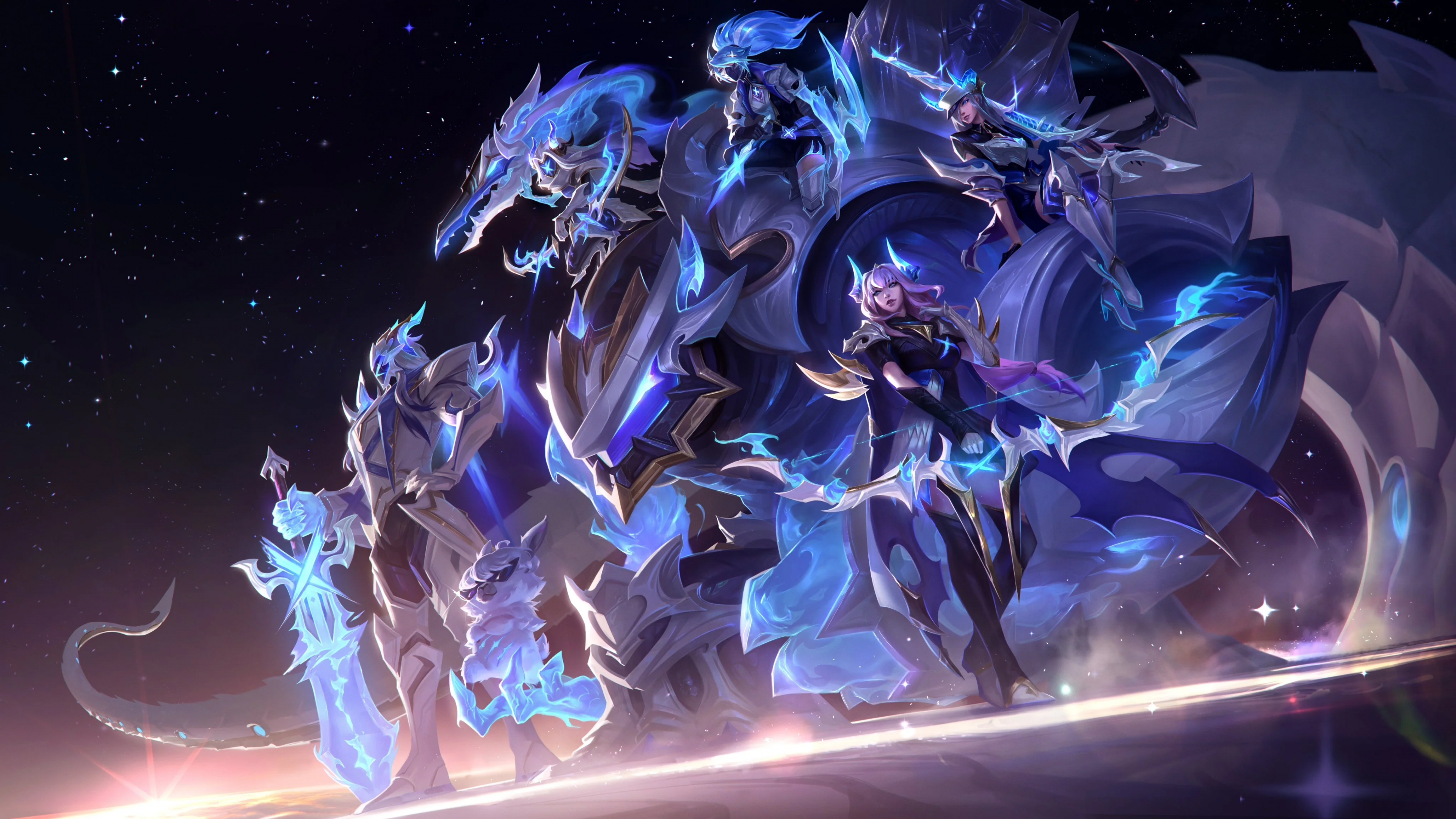 A highly detailed fantasy character skin concept from League of Legends.