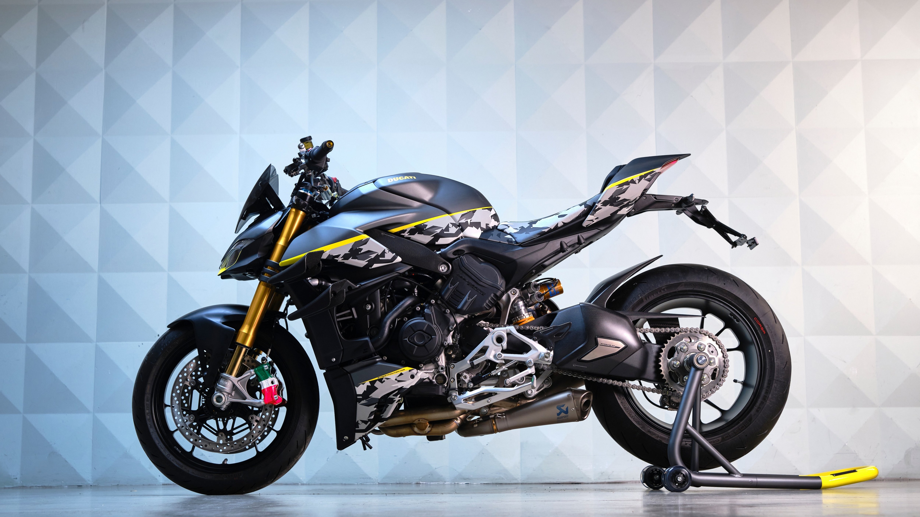 A high-resolution, detailed view of modern 2022 sportbikes featuring aerodynamic fairings and sleek racing aesthetics.