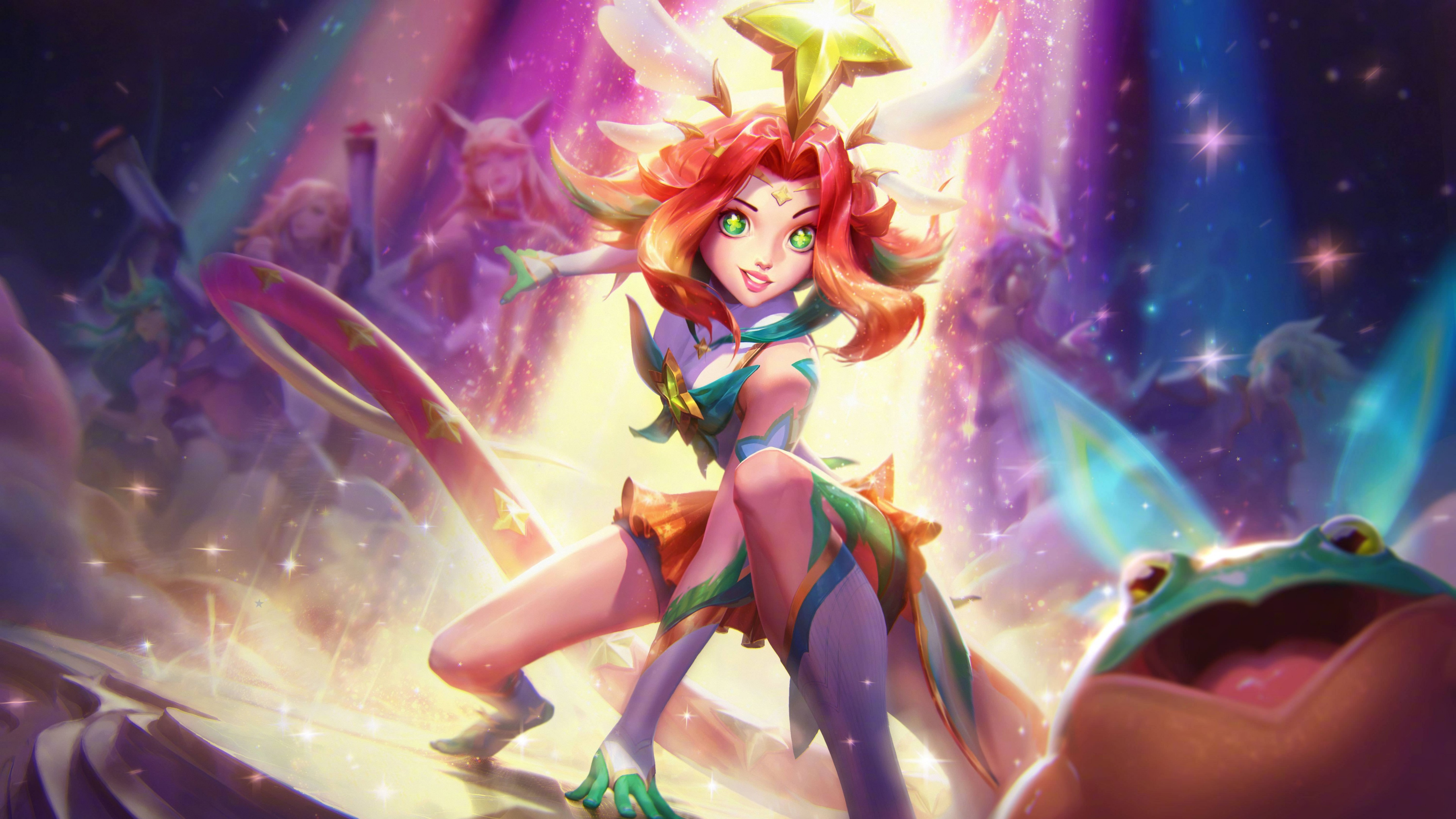 Detailed 5K cinematic artwork of a character from League of Legends.