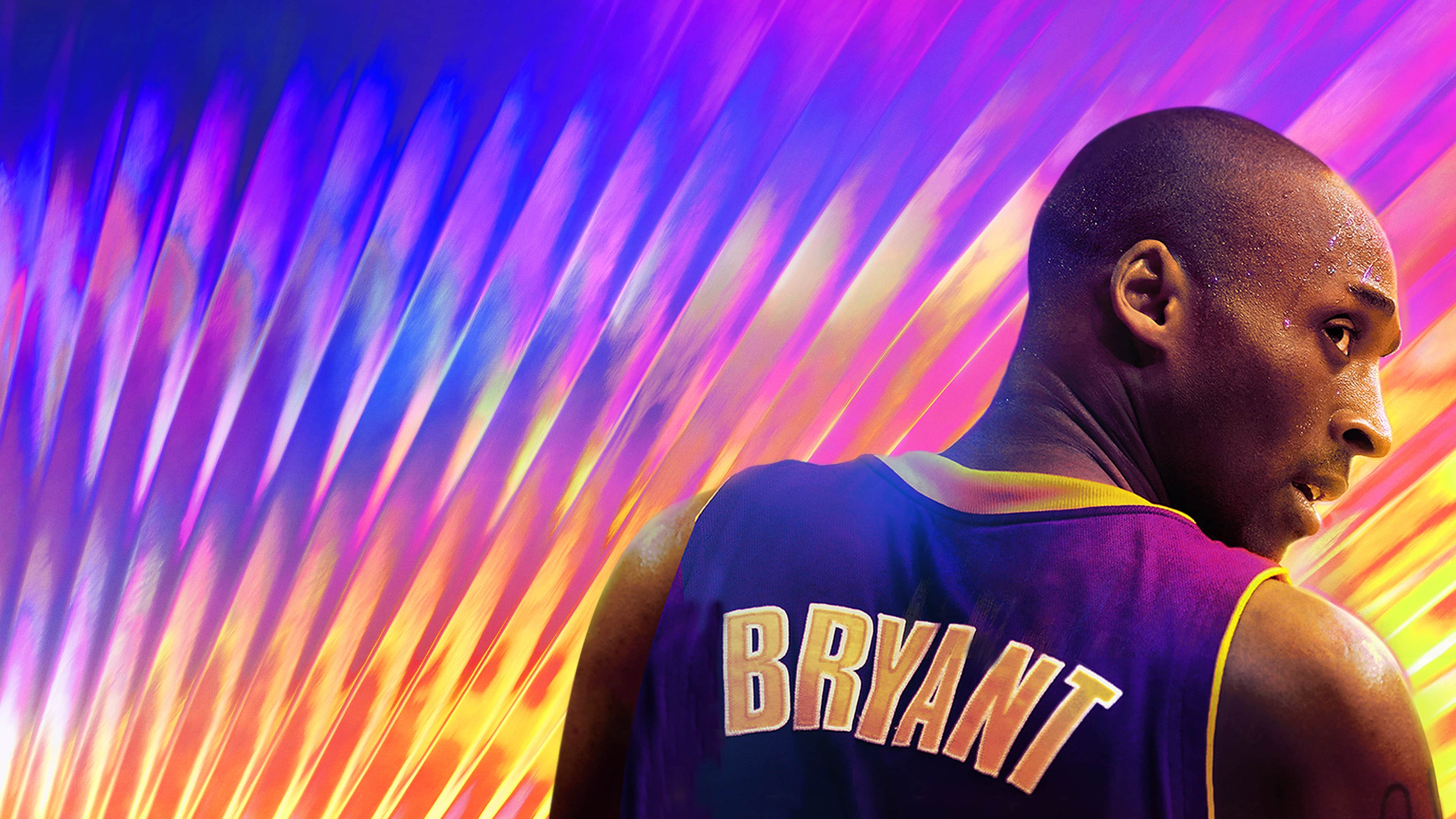 Kobe Bryant as the Black Mamba in the visual style of NBA 2K24