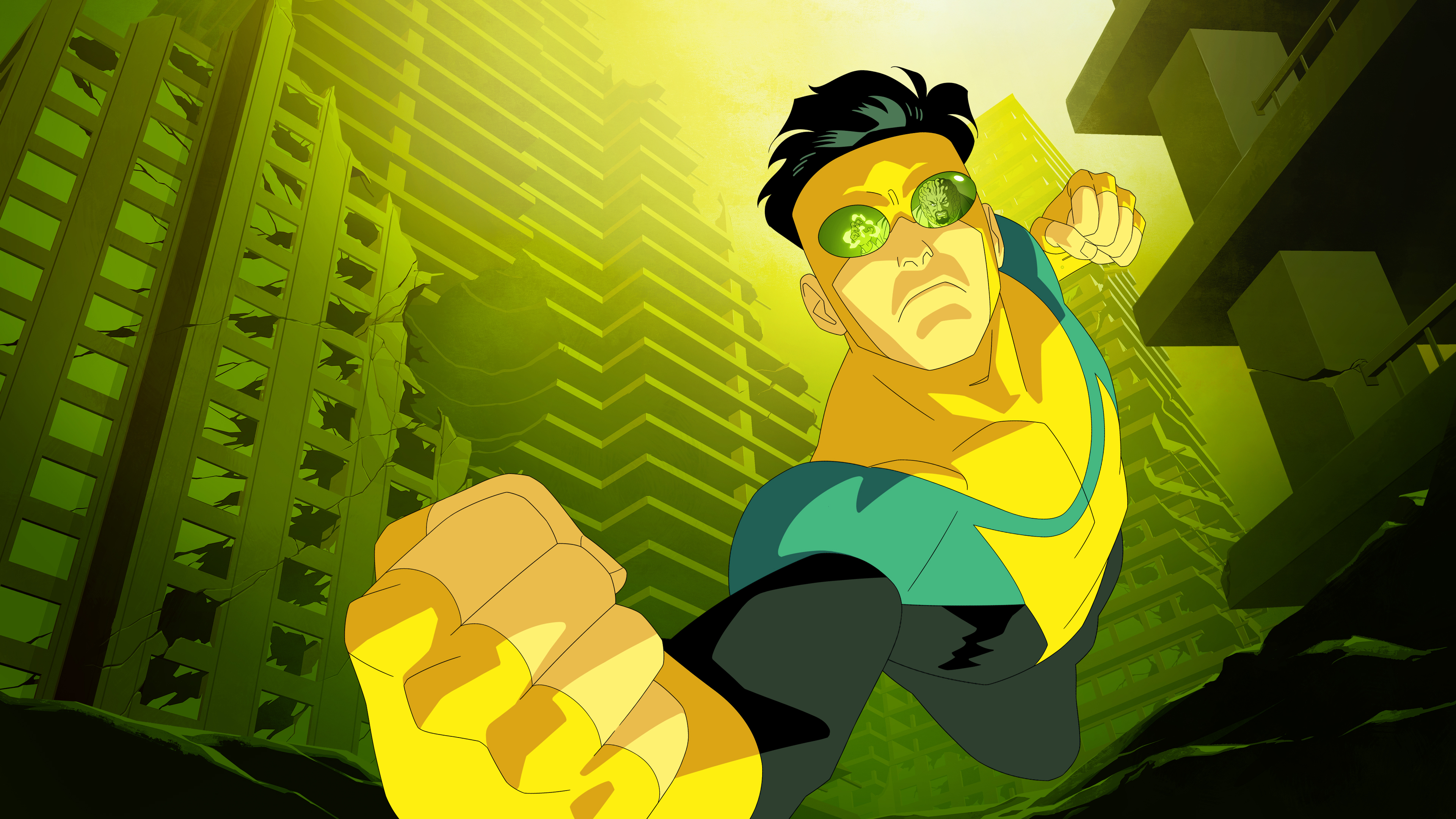 Mark Grayson, also known as Invincible, from the Amazon Prime Video series Invincible Season 2