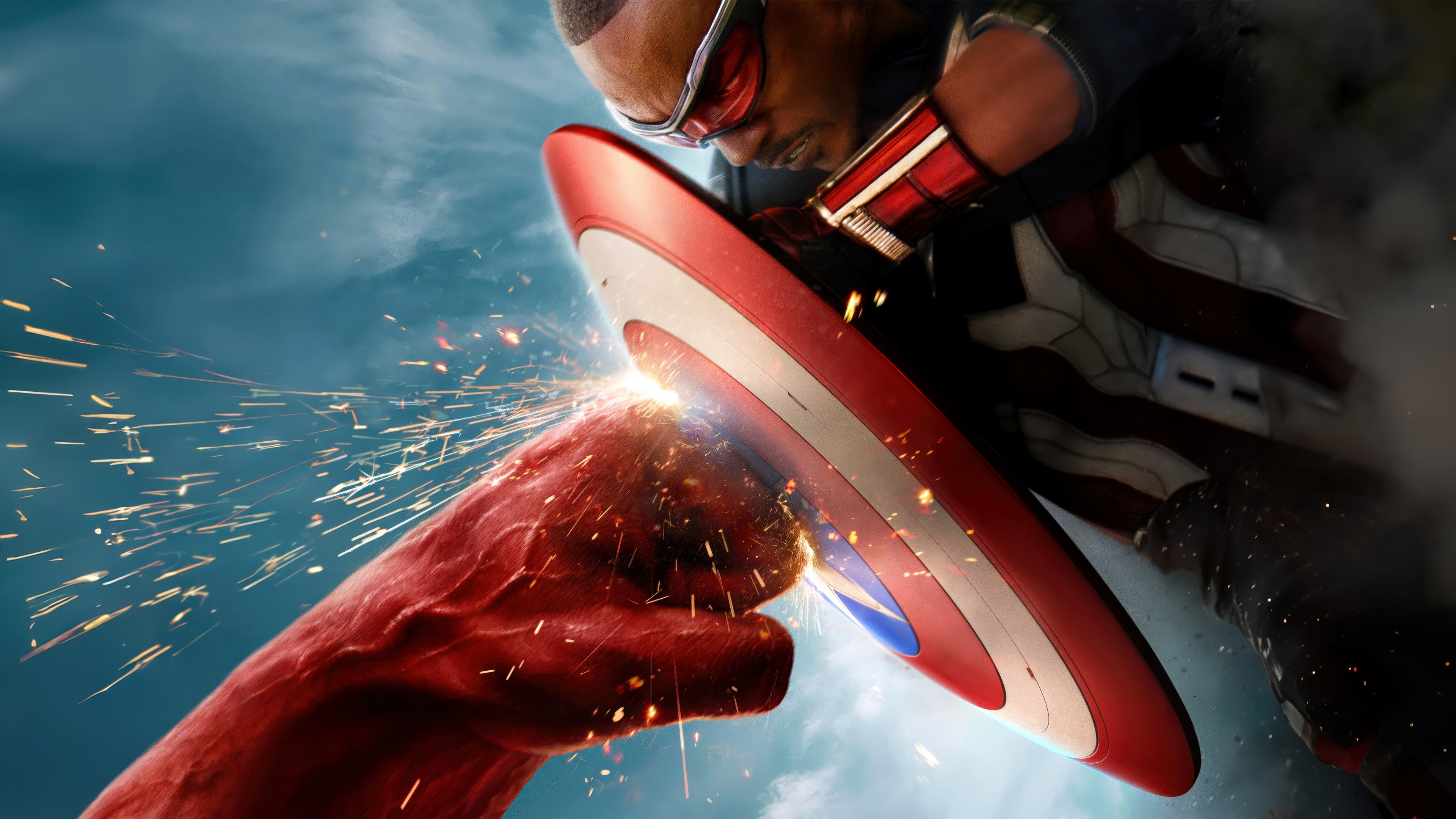 Thunderbolt Ross as the Red Hulk from Marvel's Captain America: Brave New World