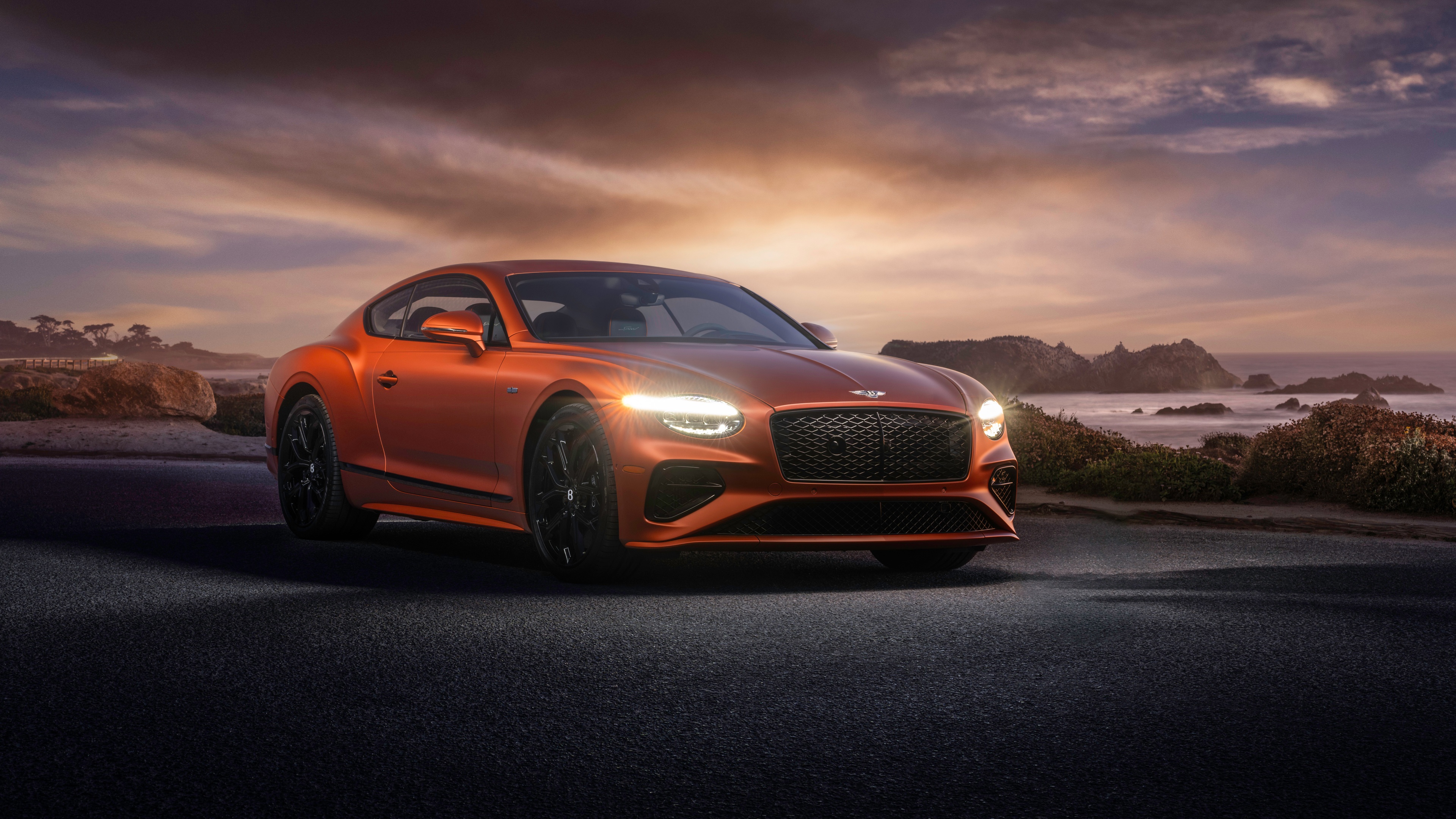 A highly detailed view of the 2025 Bentley Continental GT Speed featuring its modern luxury design and aerodynamic silhouette.