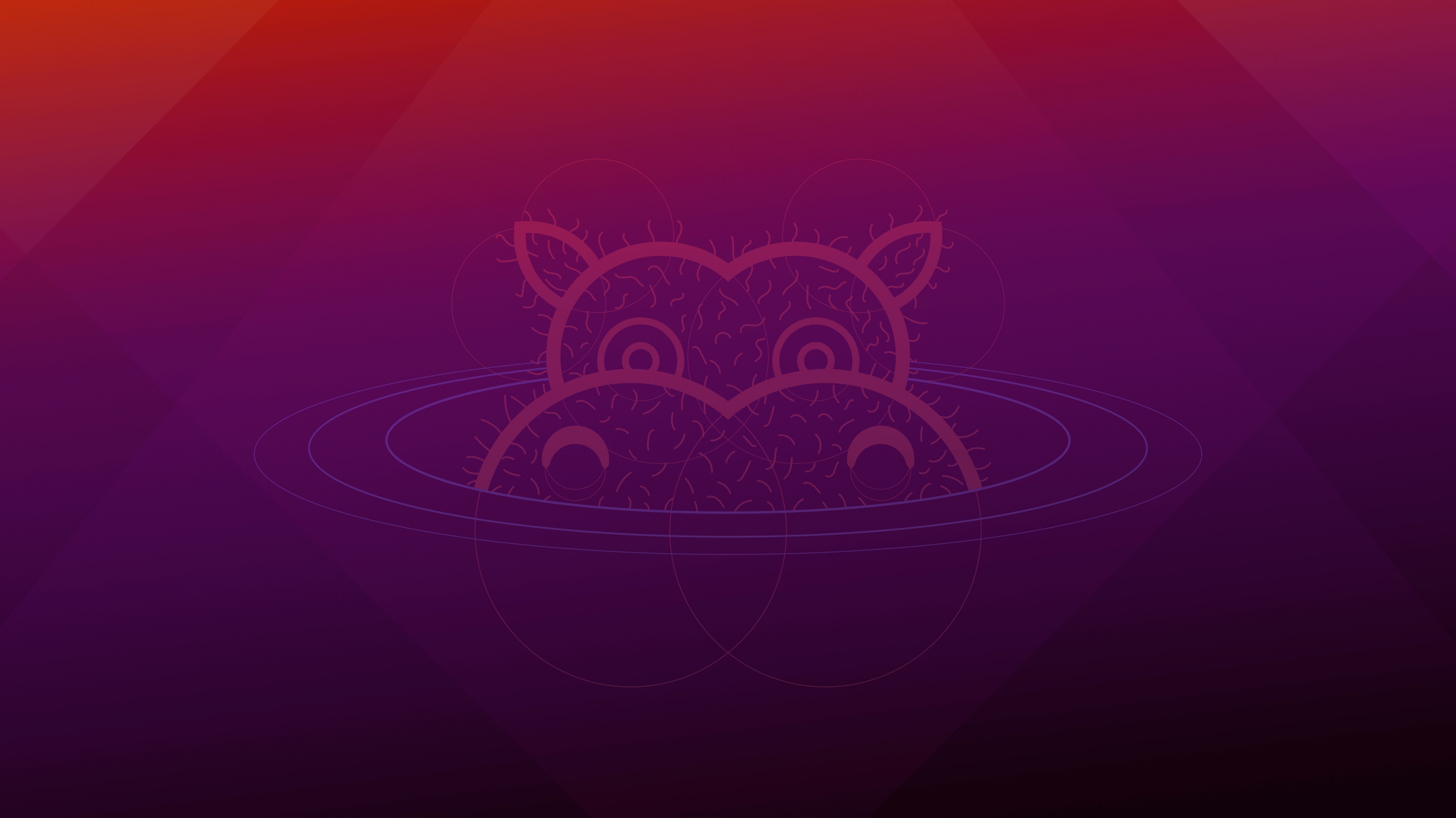 Abstract gradient background with orange and dark brown smooth transitions.