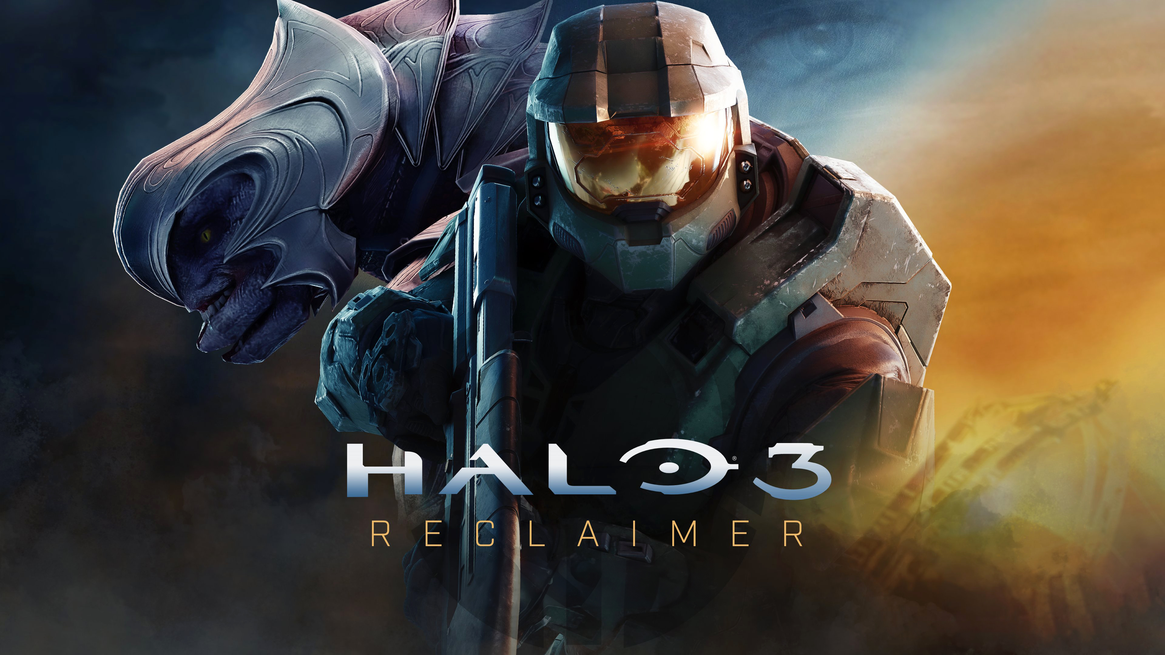 Master Chief wearing the iconic green MJOLNIR armor from the Halo video game series.