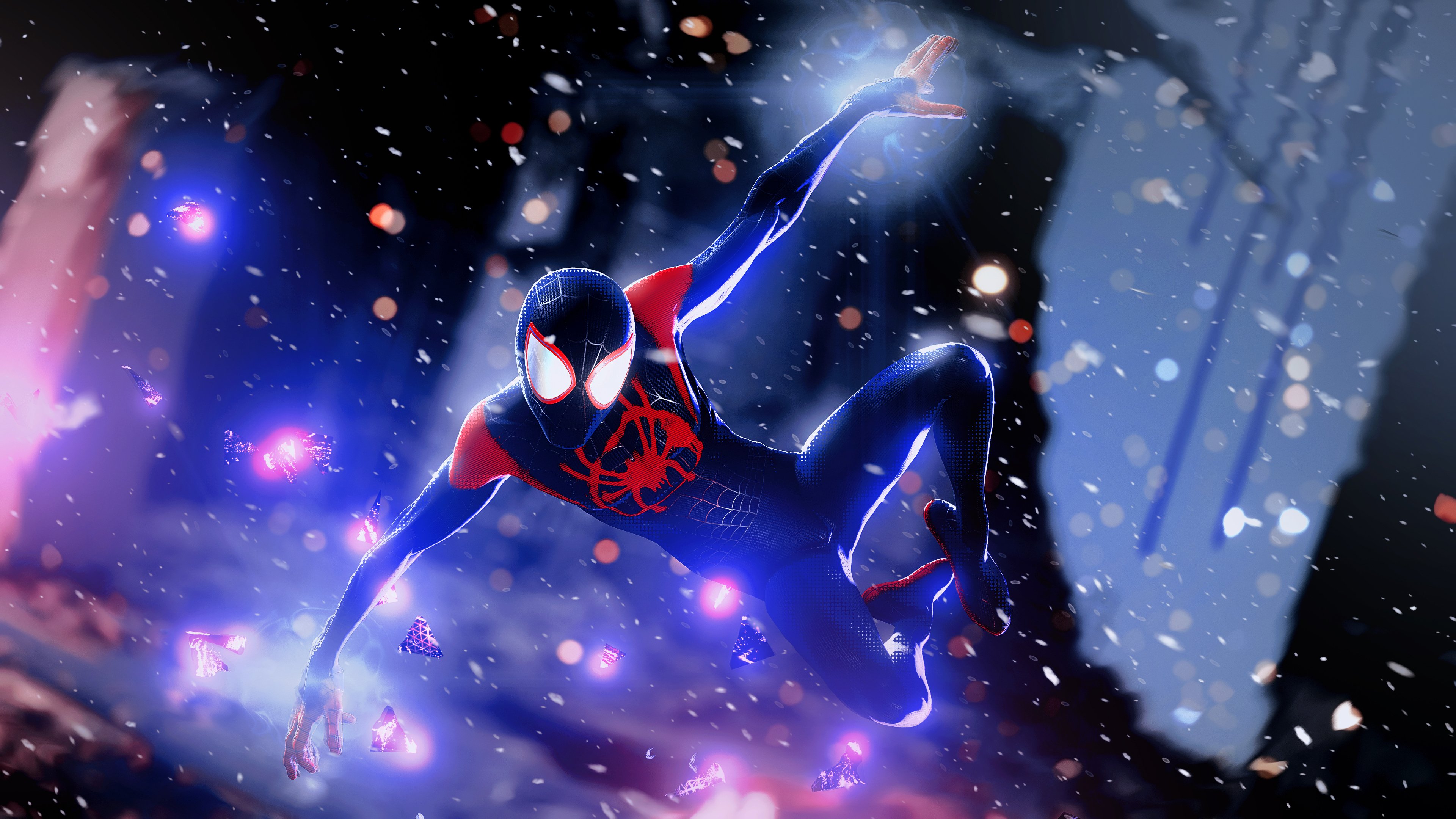 Miles Morales as Spider-Man from the movie Spider-Man: Into the Spider-Verse