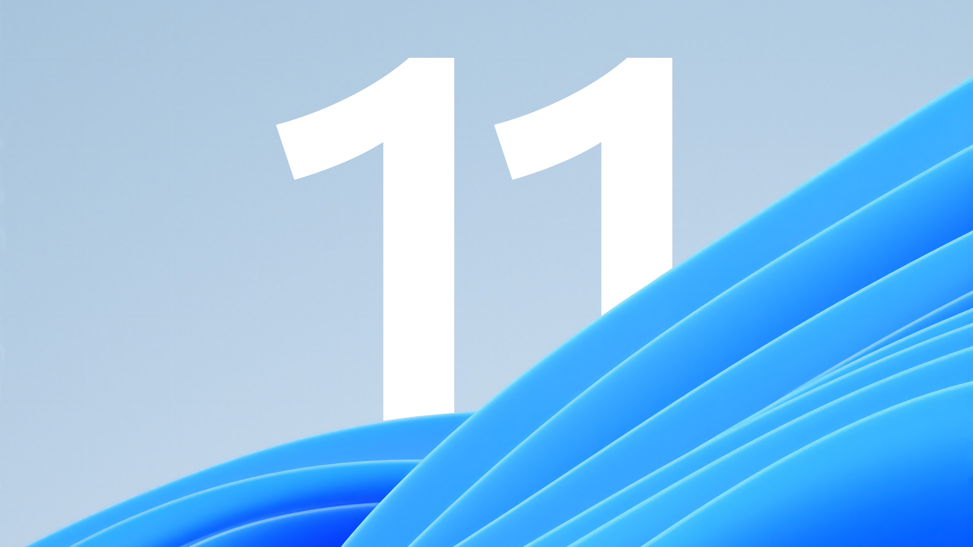 Abstract 8K blue aesthetic wallpaper with smooth gradients and modern digital design elements.