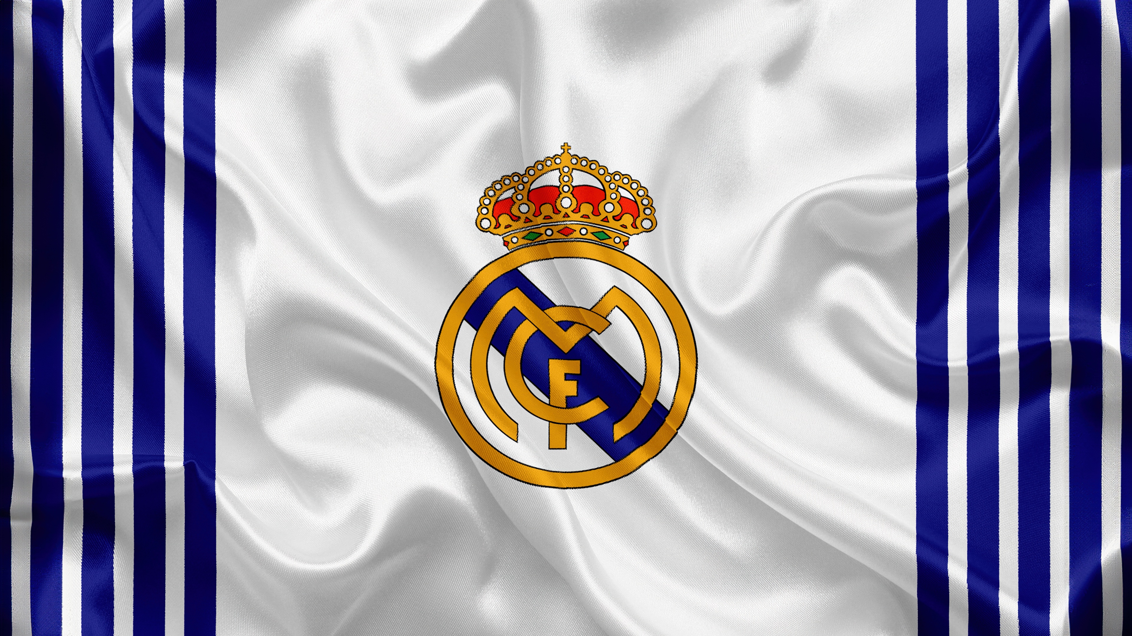 High-quality 5K logo of Real Madrid CF football club