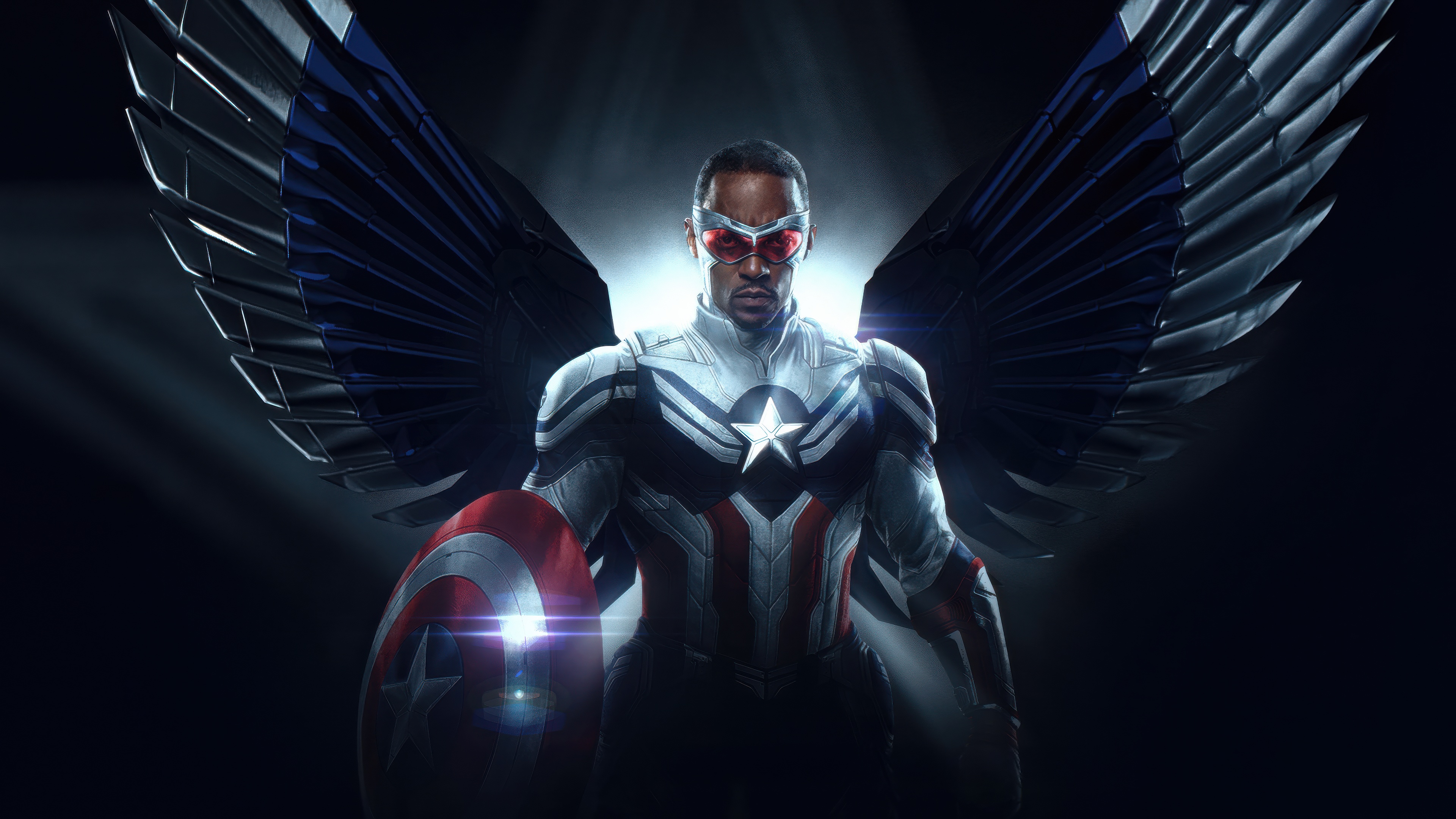 Anthony Mackie as Sam Wilson's Captain America from Captain America: Brave New World