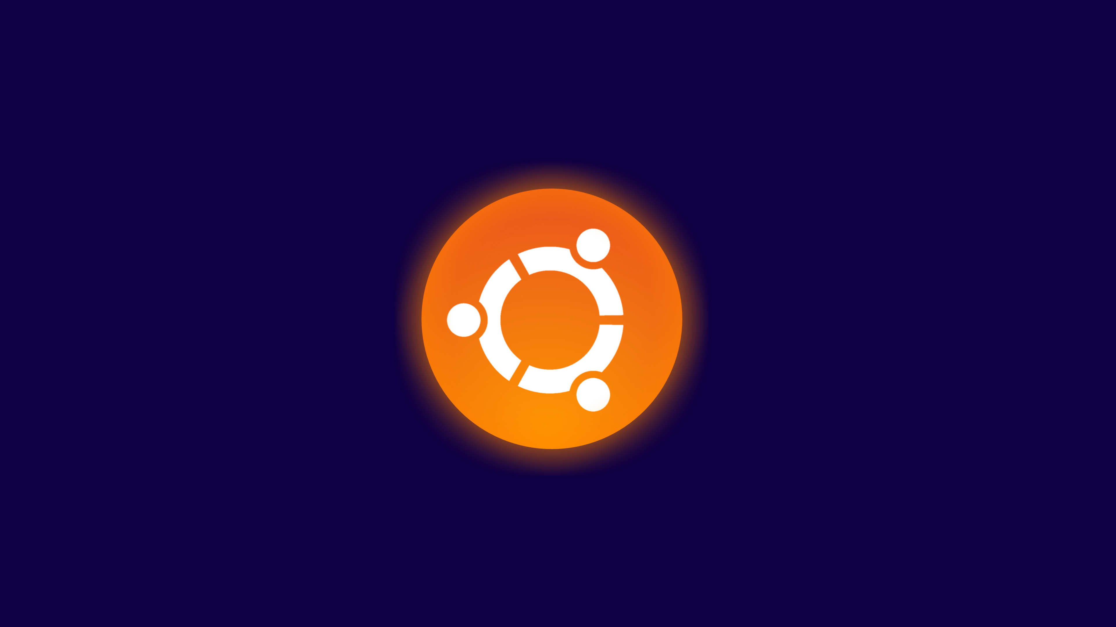 Abstract dark blue visual elements on a dark background, inspired by Ubuntu.
