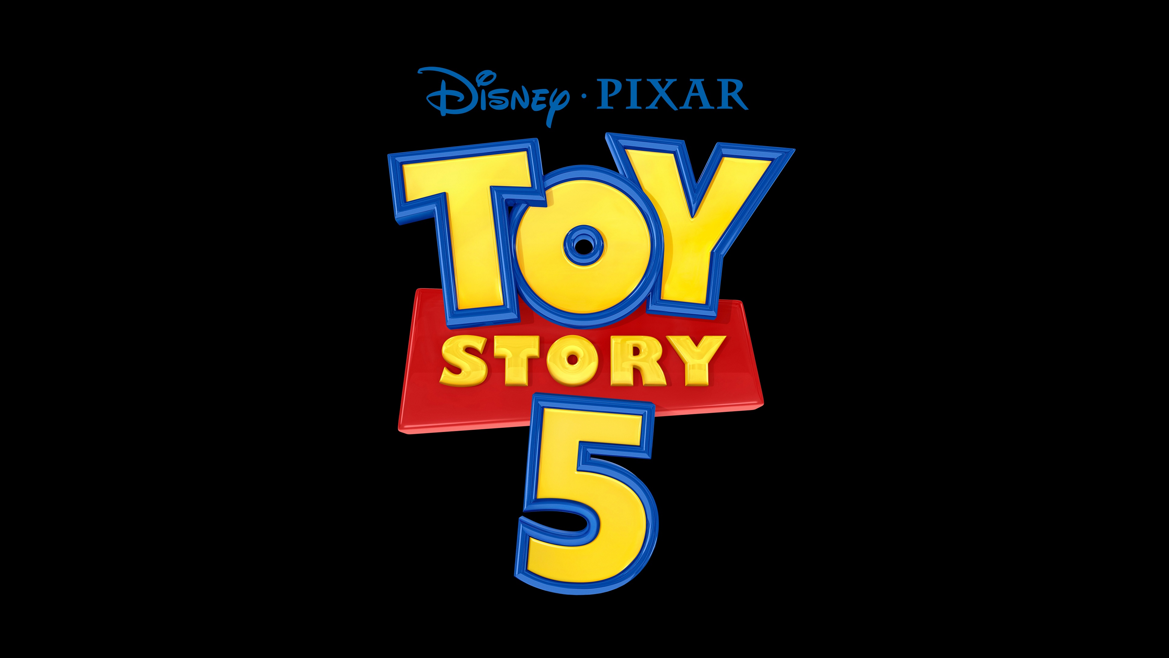 A high-definition, cinematic close-up of Woody from Pixar's Toy Story 5 against a black background.