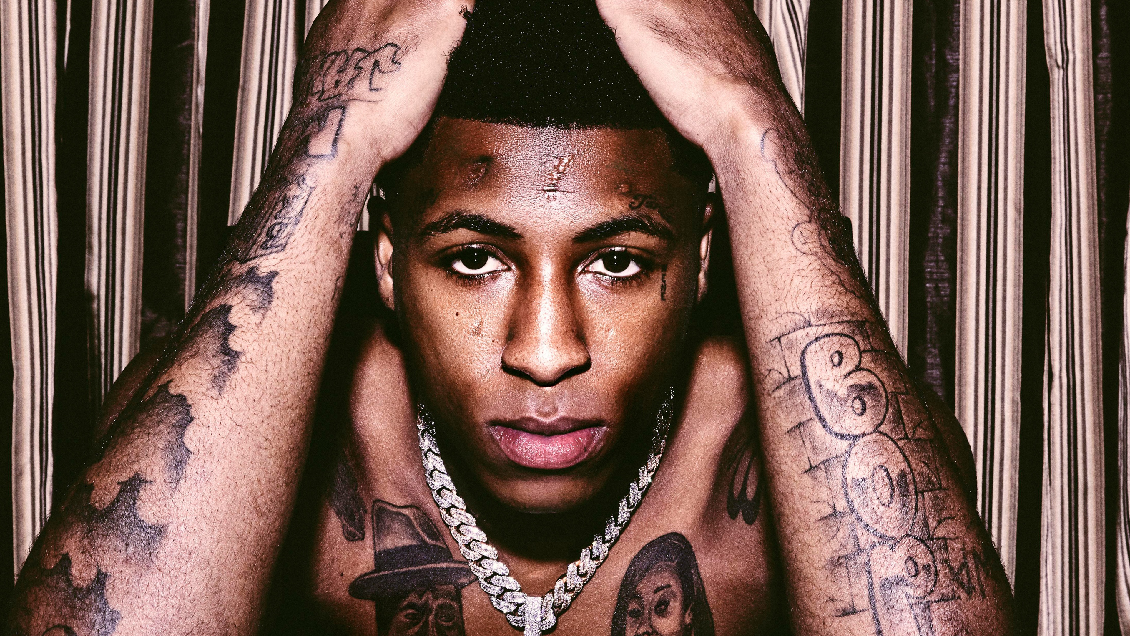 A professional portrait of American rapper NBA YoungBoy.
