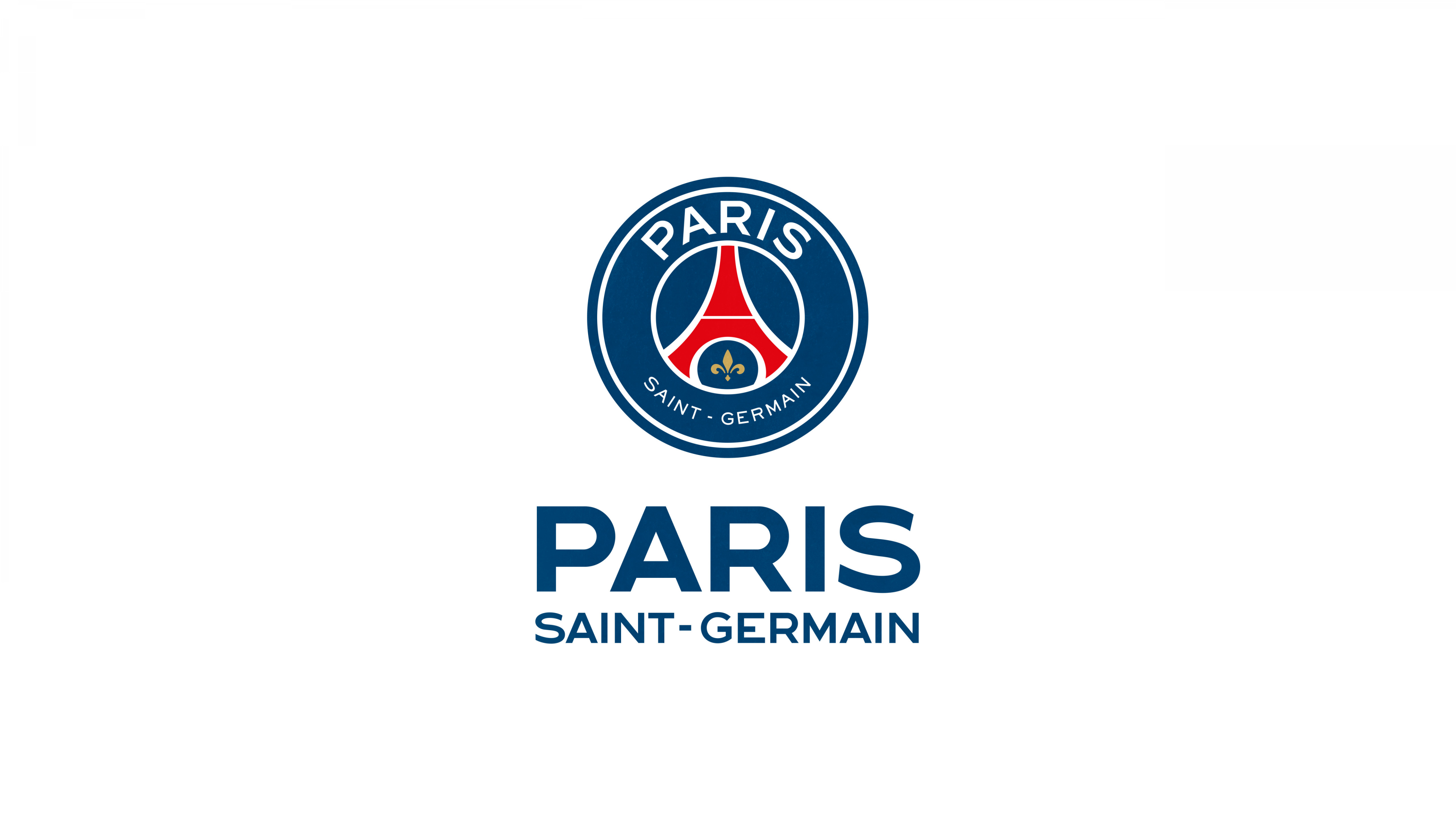 Official Paris Saint-Germain football club logo on a white background