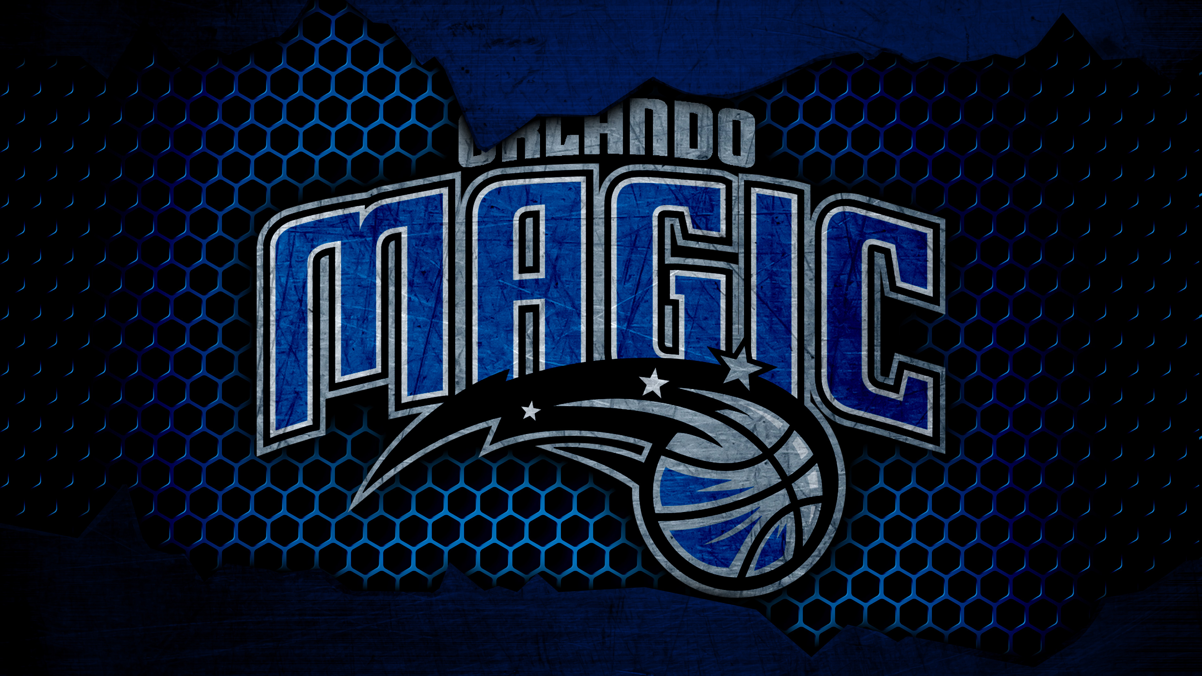 Dark blue Orlando Magic basketball team emblem