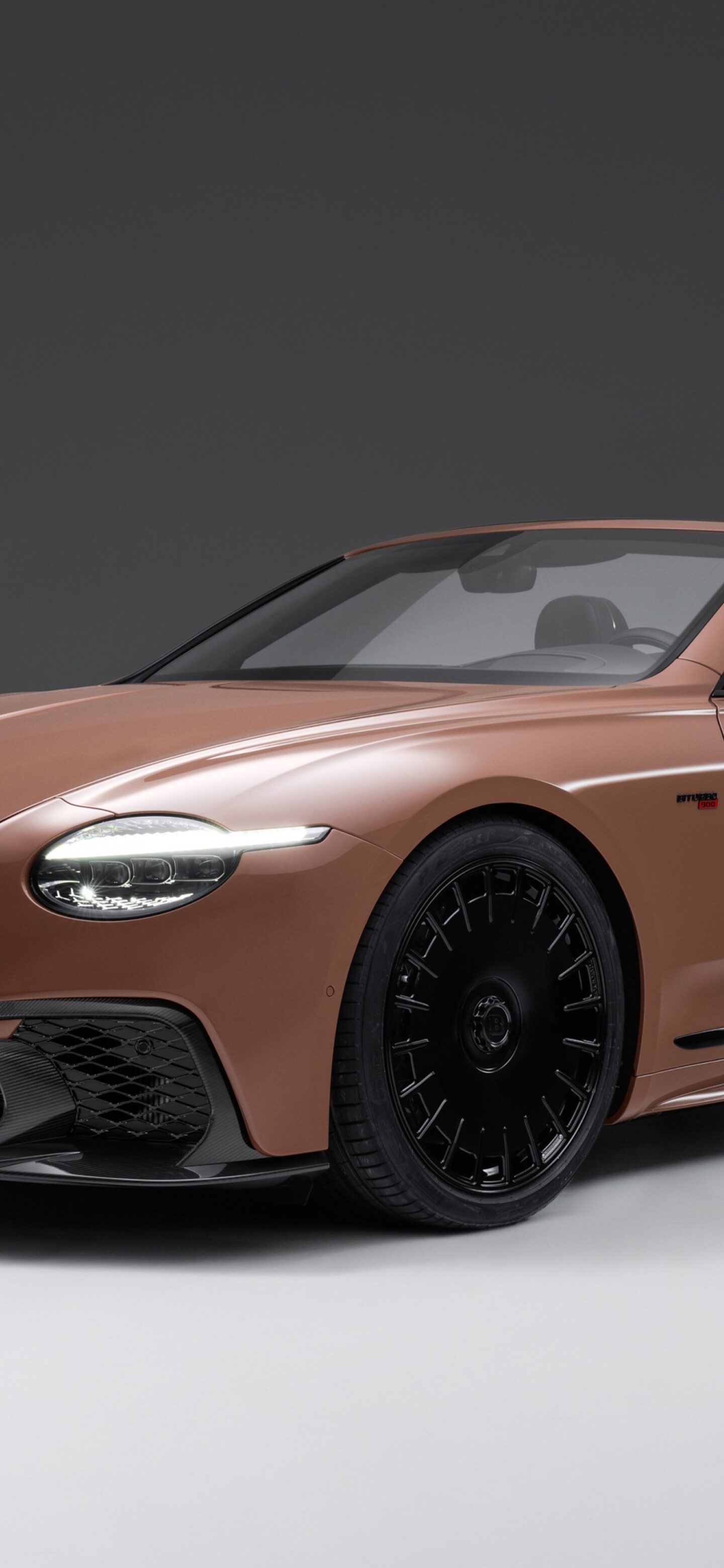 A high-resolution, detailed view of the 2025 Bentley Continental GTC Speed luxury convertible.