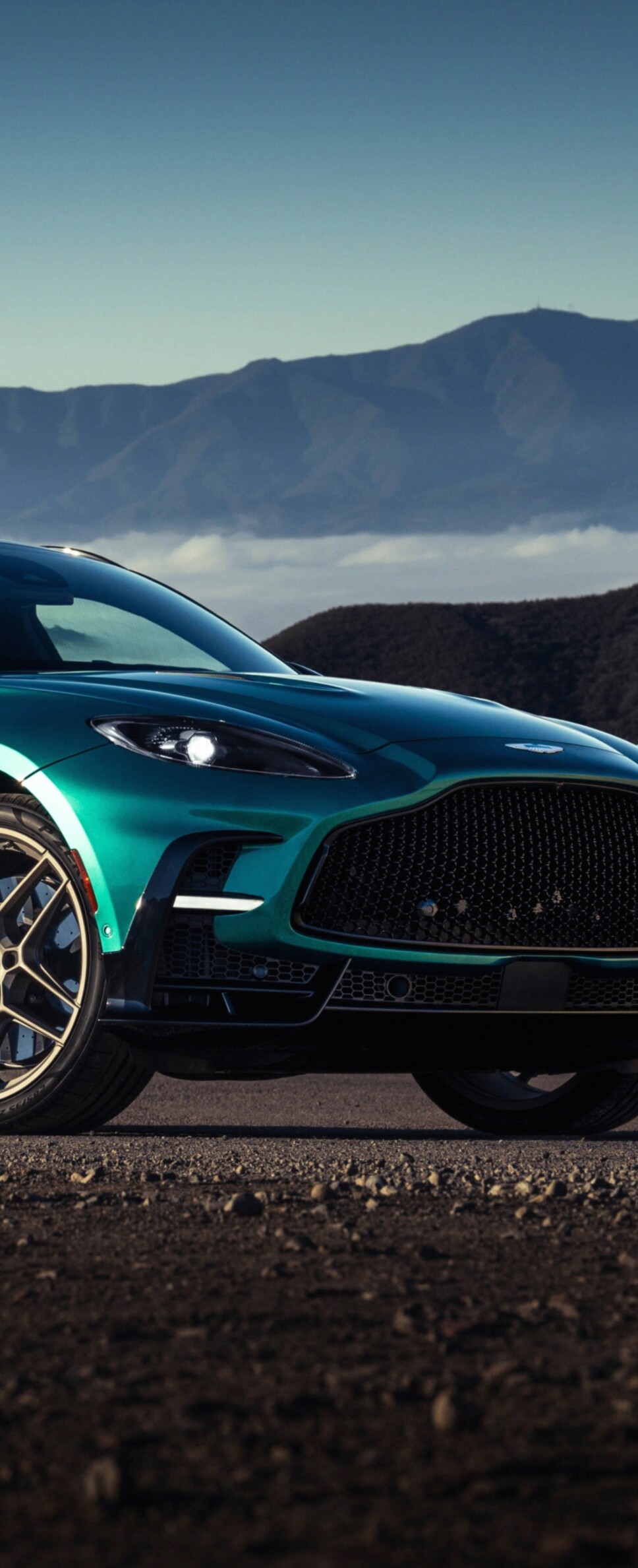 A futuristic and high-resolution view of the 2026 Aston Martin DBX S luxury SUV.