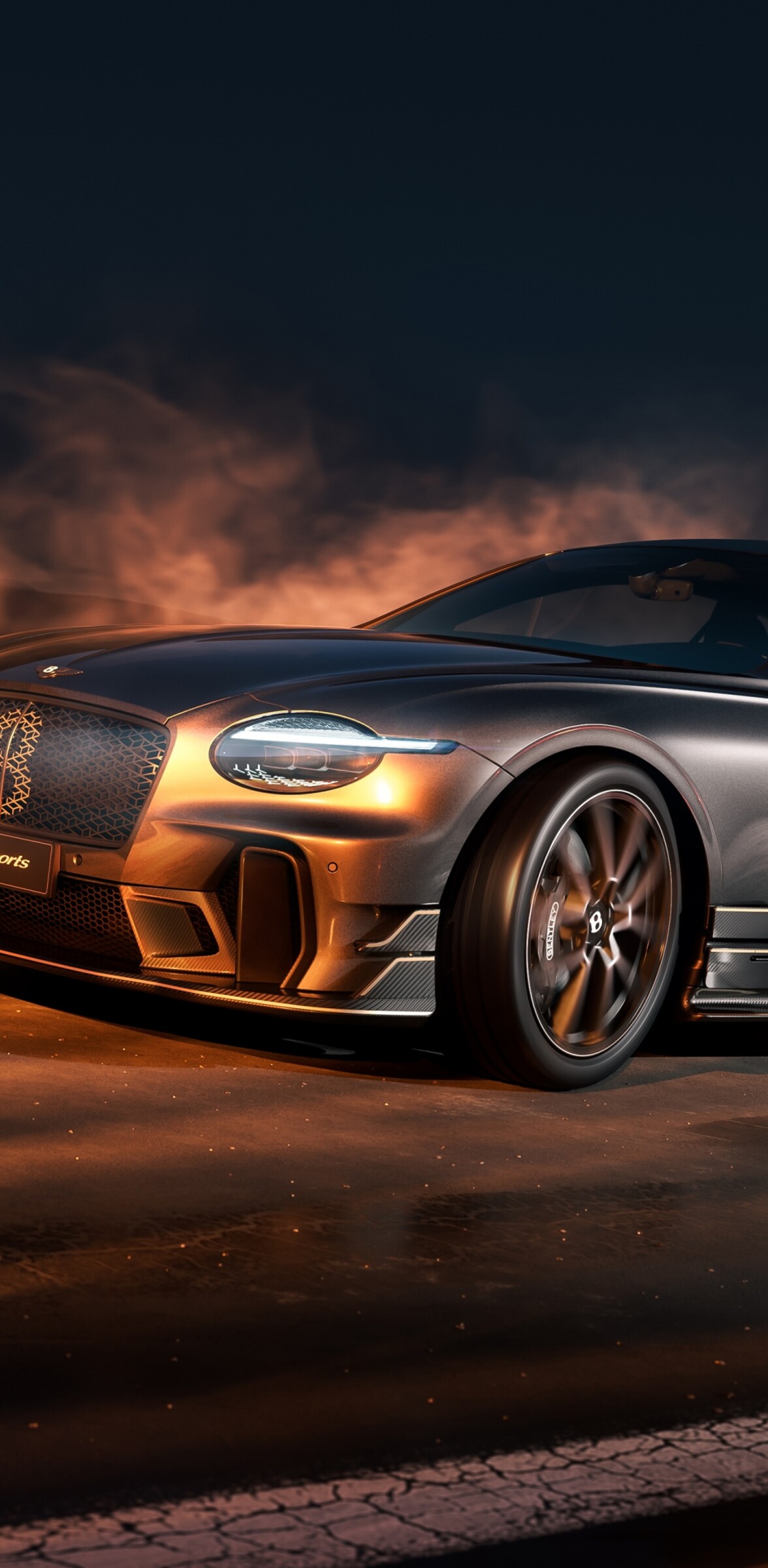A high-resolution 5K image of the 2026 Bentley Continental GT Supersports luxury car.