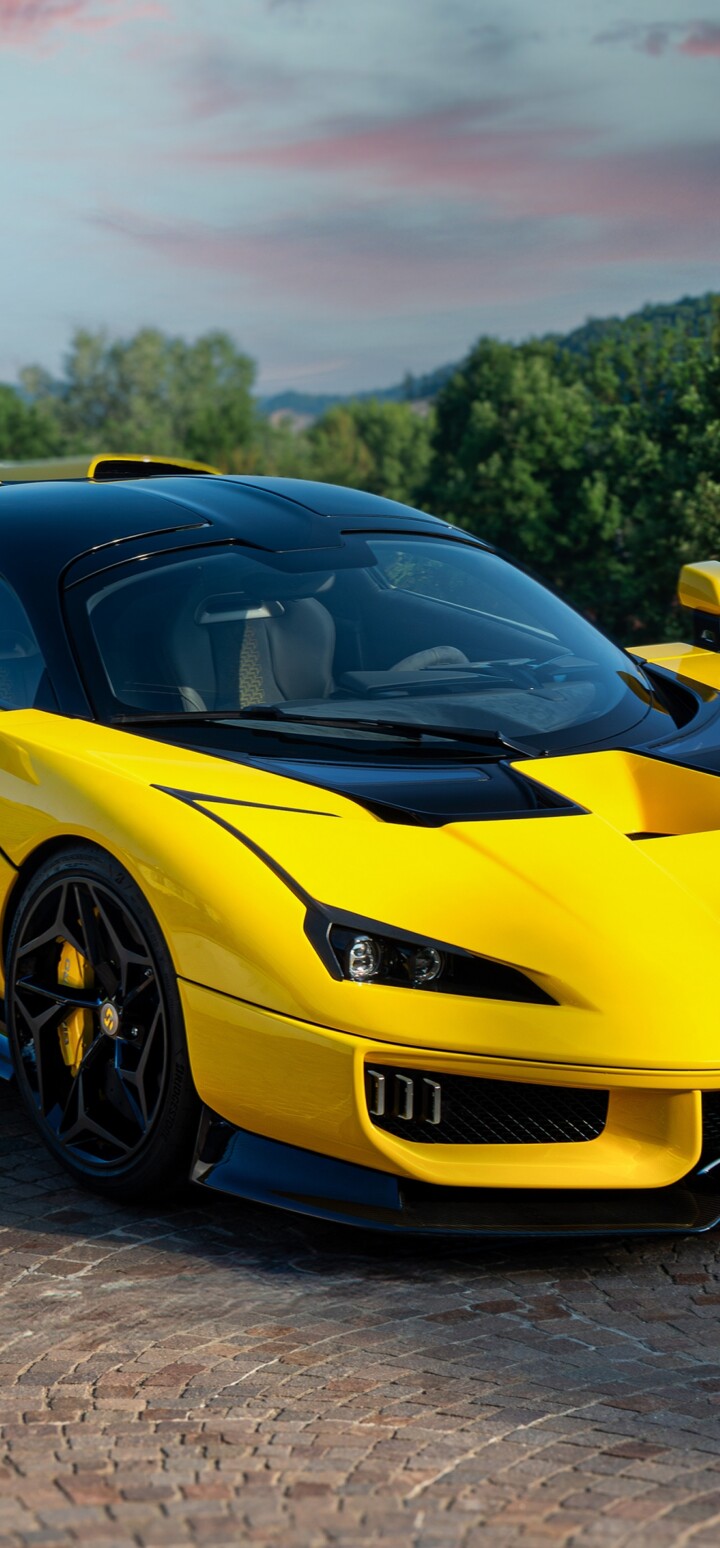 A sleek and futuristic 2026 hypercar with advanced aerodynamic features and a modern luxury aesthetic.