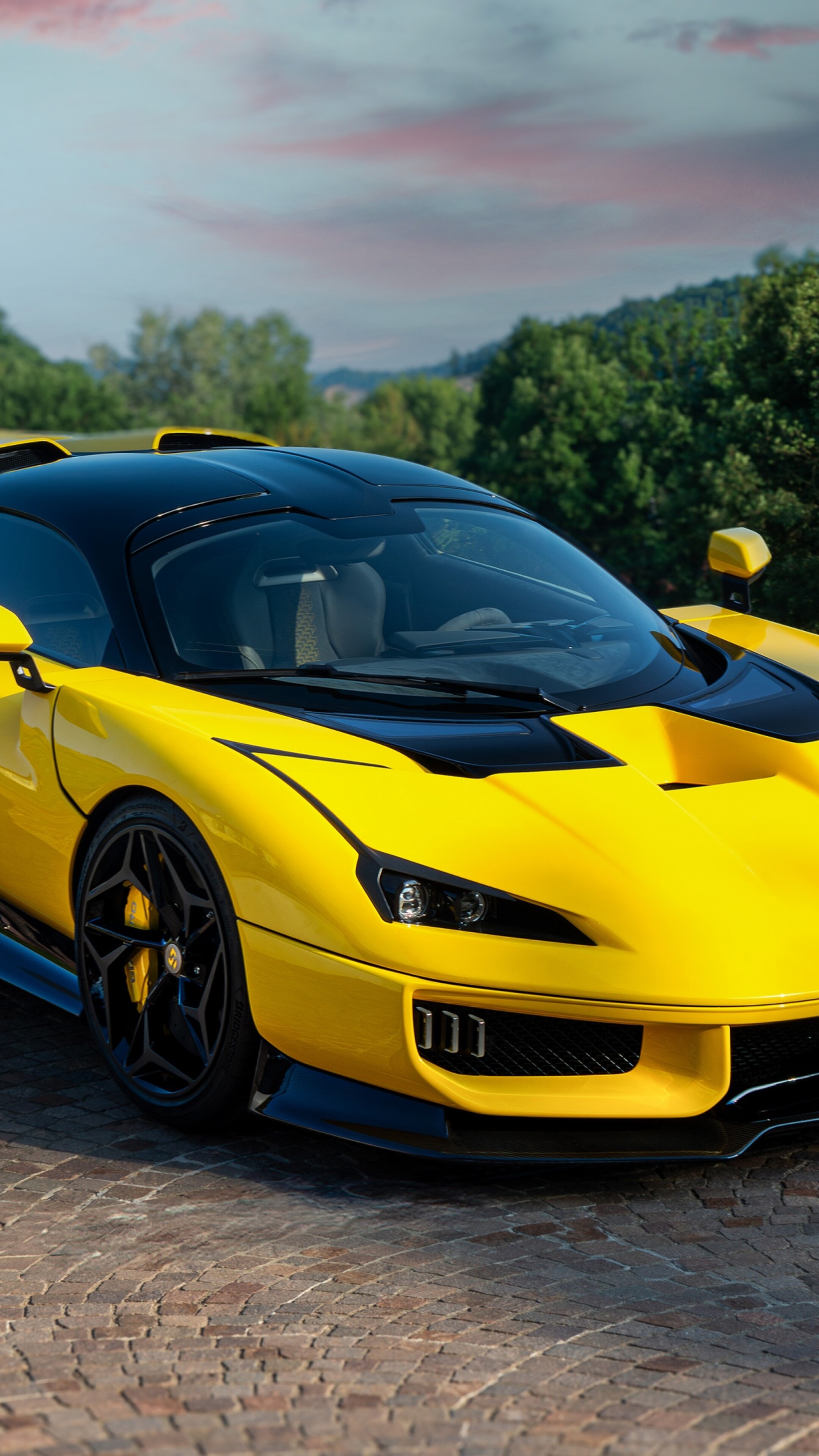 A sleek and futuristic 2026 hypercar with advanced aerodynamic features and a modern luxury aesthetic.