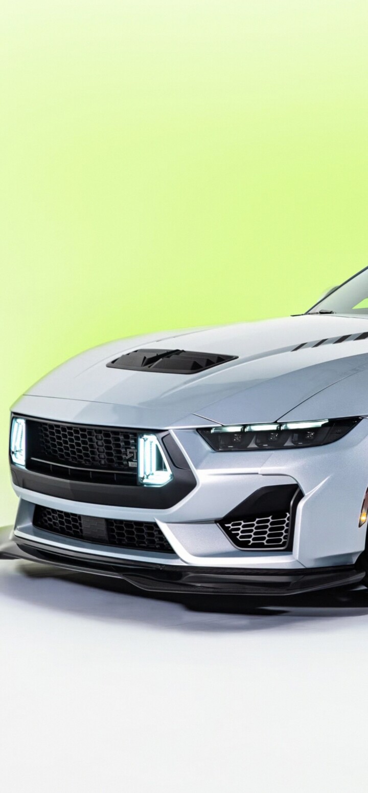 2026 Ford Mustang RTR muscle car isolated on a white background