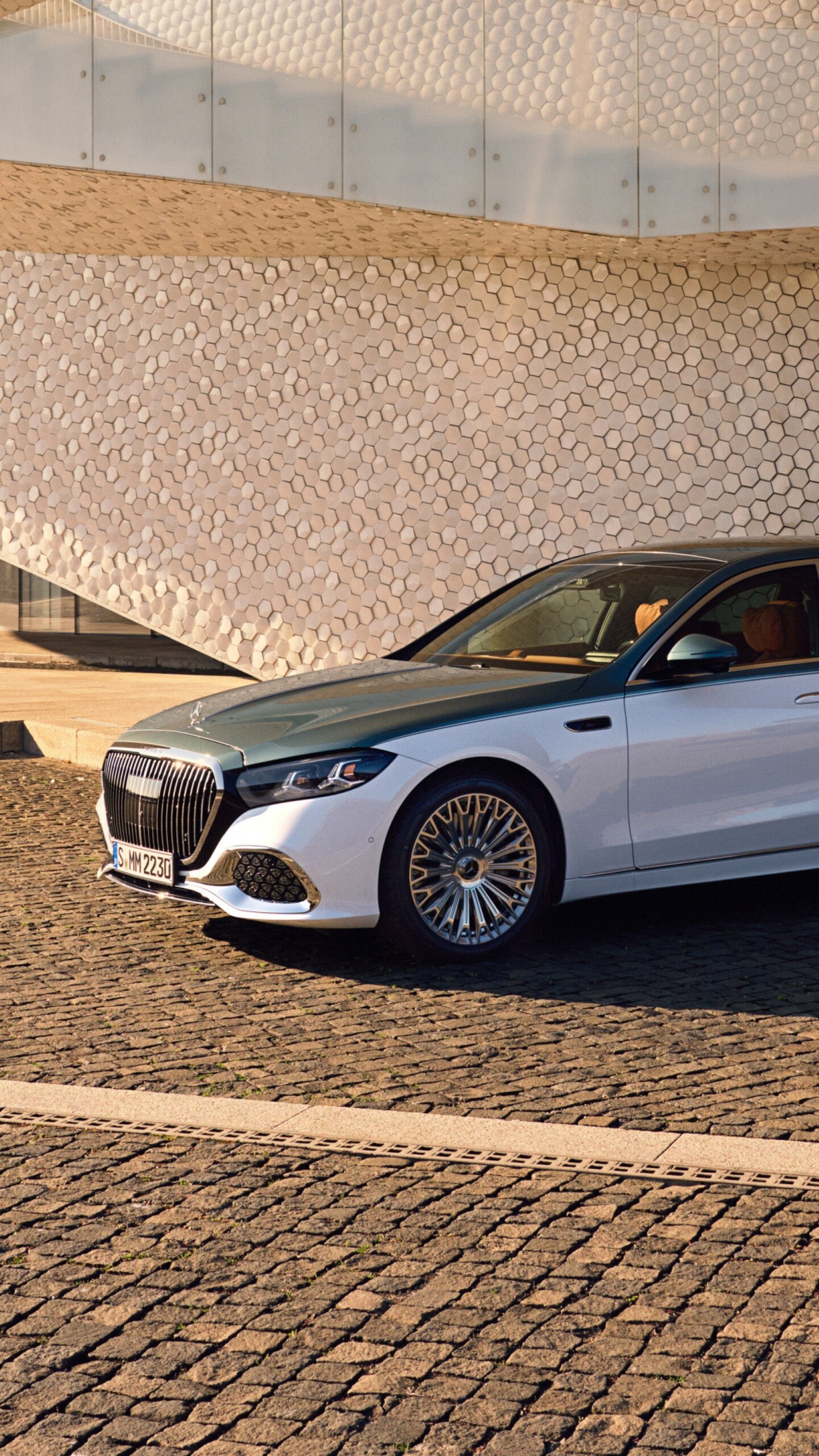A high-resolution 5K close-up of the luxurious 2026 Mercedes-Maybach S 680 sedan.