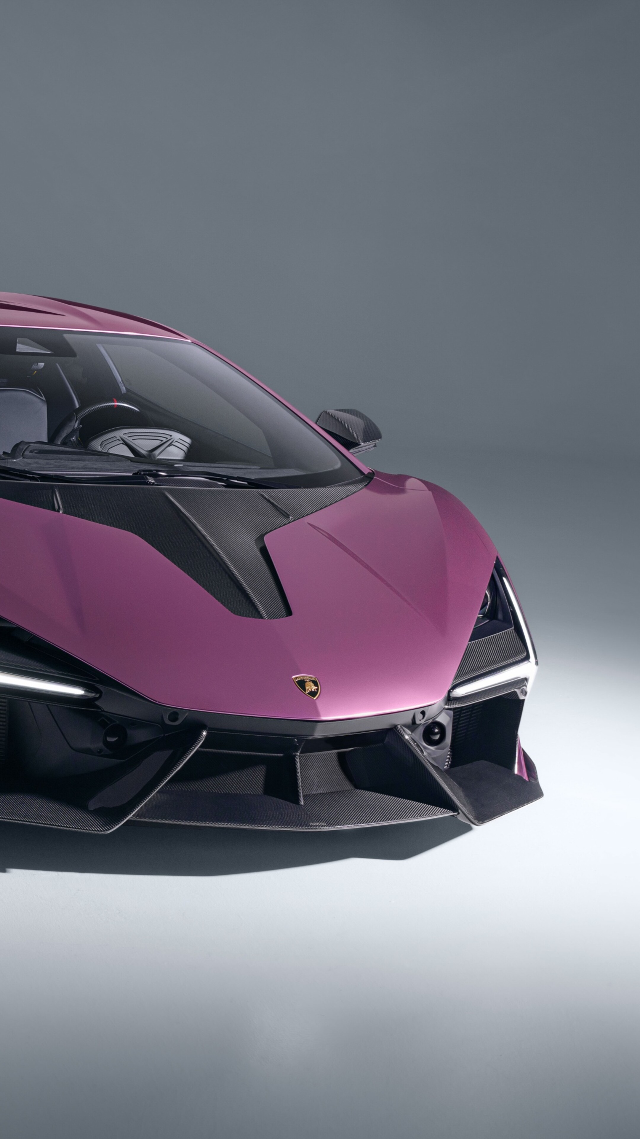 A high-detail, cinematic view of a modified 2026 Lamborghini Revuelto by Novitec, highlighting its aerodynamic body kit and premium finish.