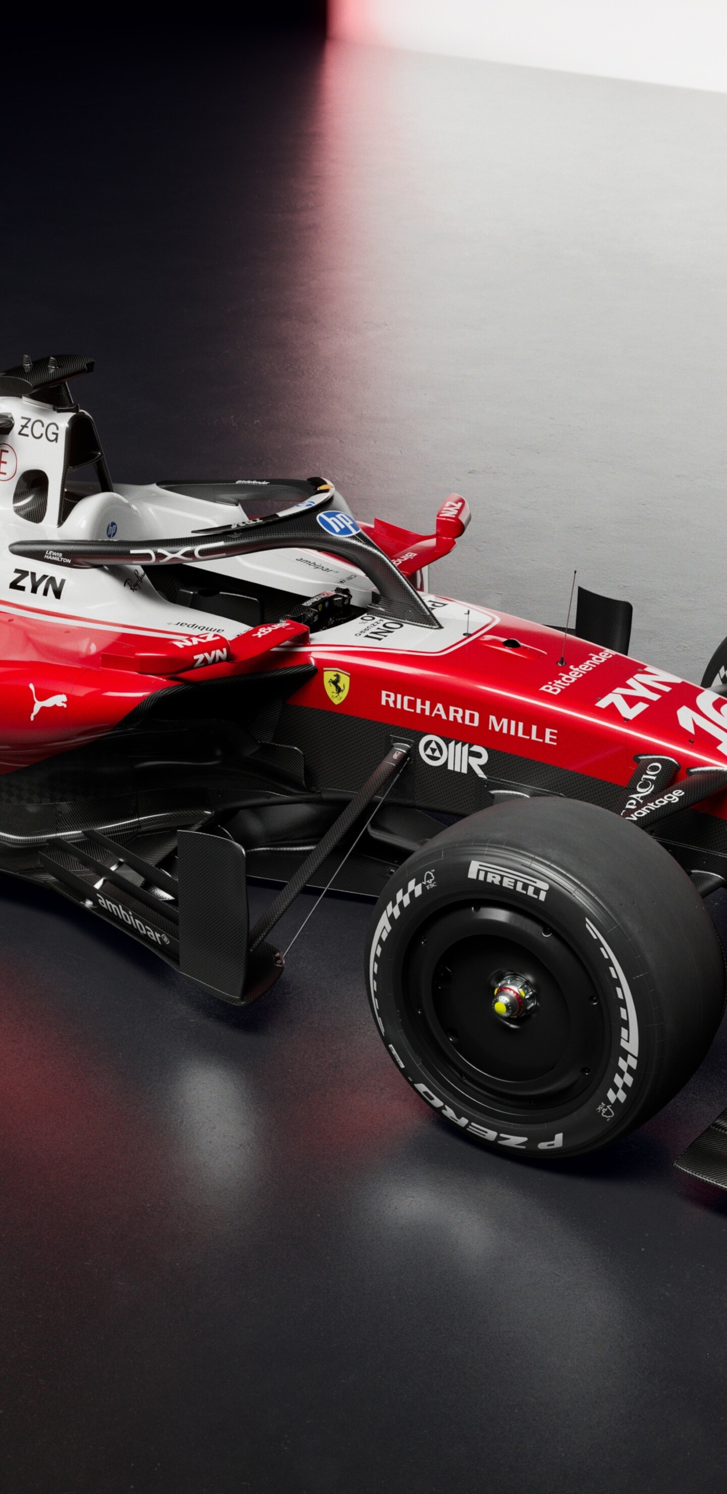 A high-detail 8K render of futuristic 2026 Formula One racing cars featuring advanced aerodynamic designs.