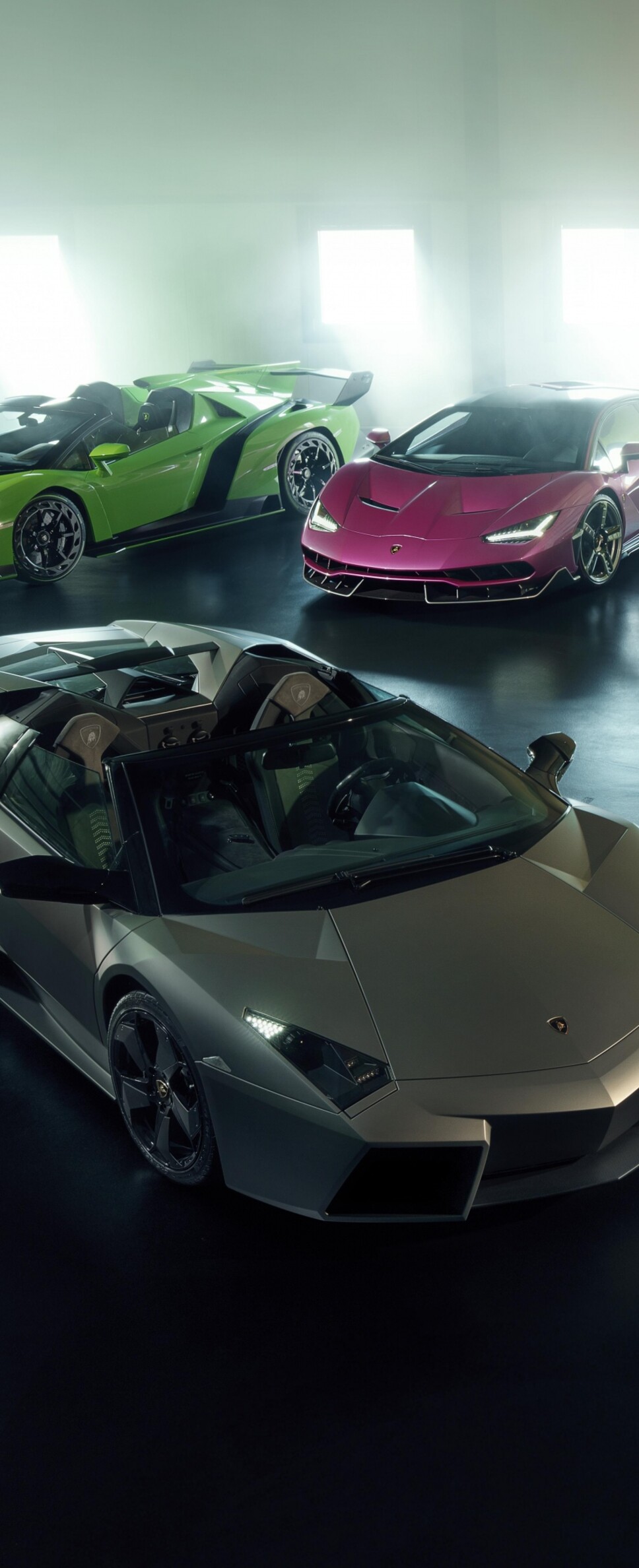 A high-resolution, artistic representation of a Lamborghini supercar featuring smooth curves and a luxurious aesthetic inspired by Albert Spiess.