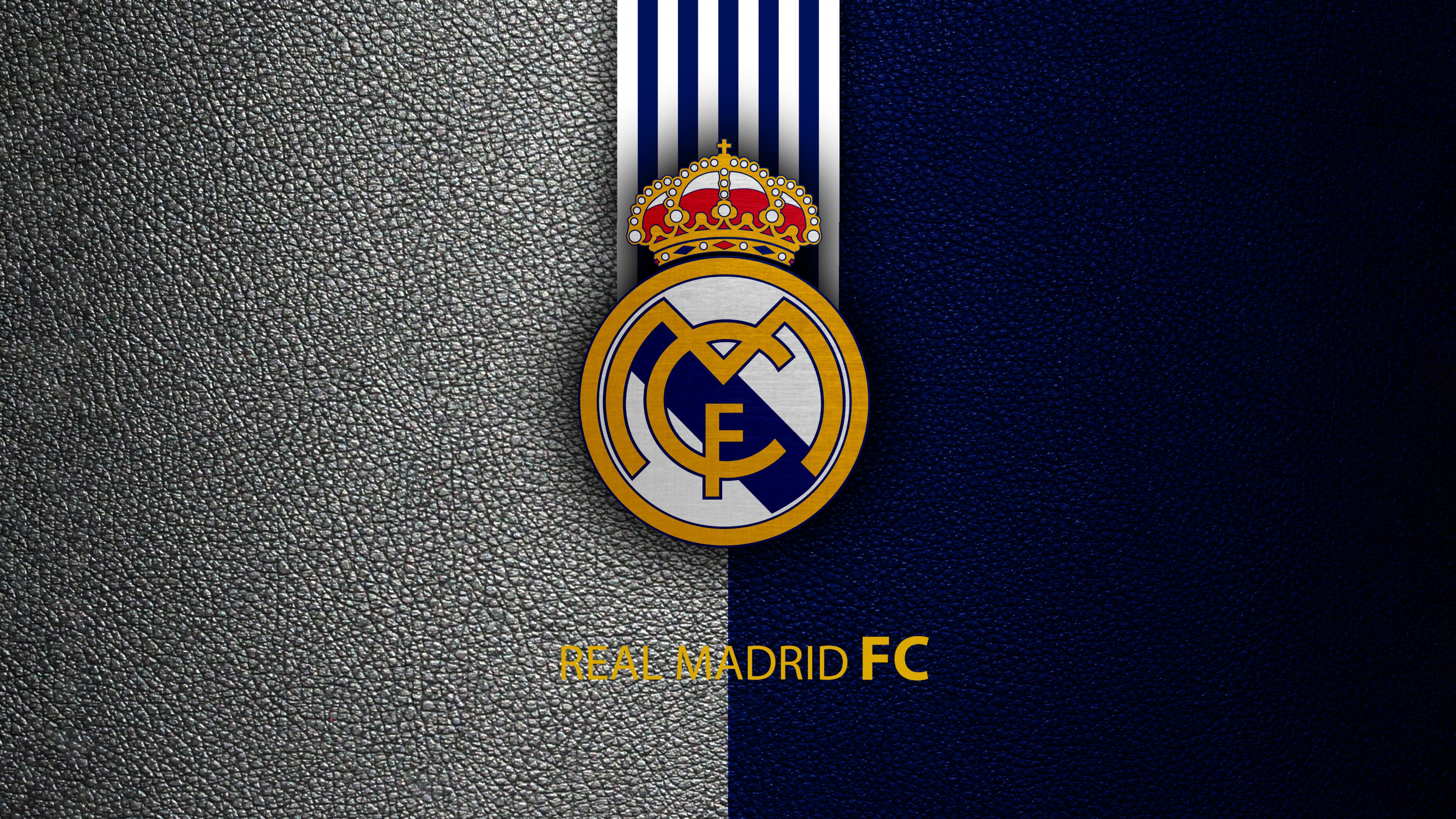 The official emblem and crest of the Spanish football club Real Madrid CF.