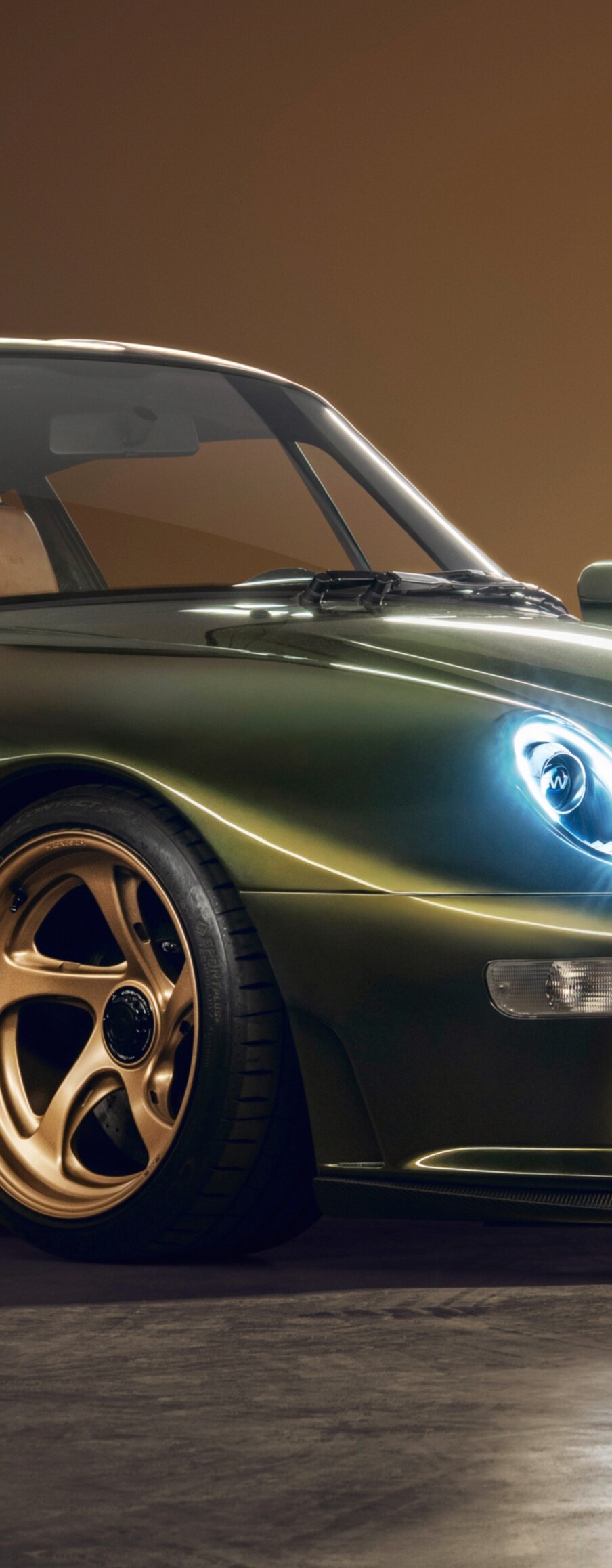 A highly detailed, high-resolution shot of a classic Porsche 911 sports car.