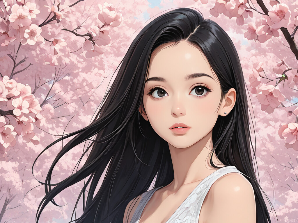 A close-up portrait of an anime-style young woman with long blonde hair, wearing a white lace robe and a bridal veil, looking at the camera with a gentle expression.